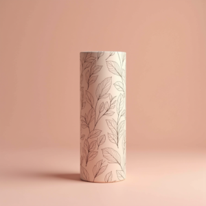 Packaging — Duotone Illustrated Design Wrapped Around A Commercial Design #0233 (Firefly)