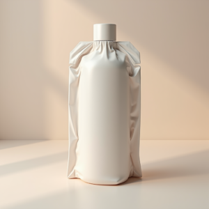 Packaging — Duotone Illustrated Design Wrapped Around A Commercial Design #0281 (Firefly)