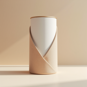 Packaging — Duotone Illustrated Design Wrapped Around A Commercial Design #0341 (Firefly)
