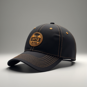 Packaging — Embroidered-style Emblem Mockup On A Structured Commercial Design #0046 (Dreamina)
