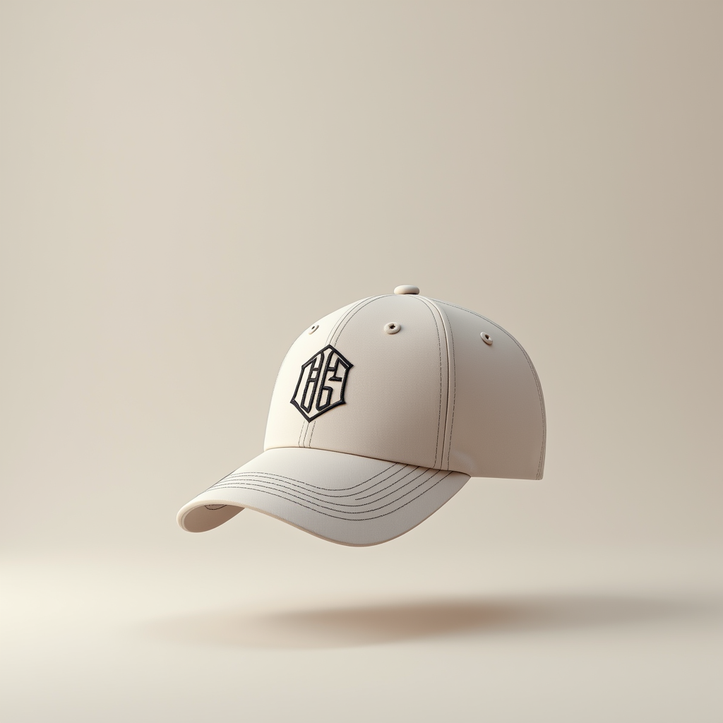Packaging — Embroidered-style Emblem Mockup On A Structured Commercial Design #0124 (ChatGPT)