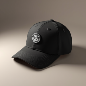 Packaging — Embroidered-style Emblem Mockup On A Structured Commercial Design #0154 (Dreamina)