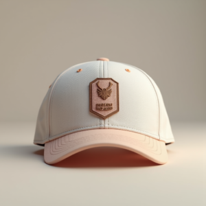 Packaging — Embroidered-style Emblem Mockup On A Structured Commercial Design #0304 (ChatGPT)