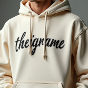Packaging — Hand-lettered Typographic Design Across A Cream Commercial Design #0020 (Leonardo)