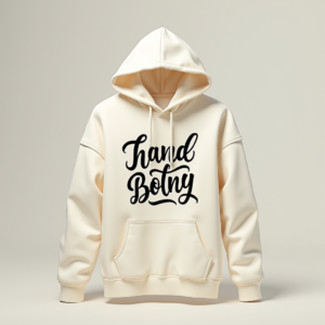 Packaging — Hand-lettered Typographic Design Across A Cream Commercial Design #0044 (Leonardo)
