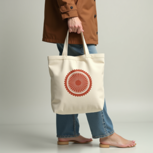 Packaging — Retro Badge-style Logo Centered On A Commercial Design #0072 (Stable Diffusion)