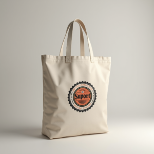 Packaging — Retro Badge-style Logo Centered On A Commercial Design #0156 (Stable Diffusion)