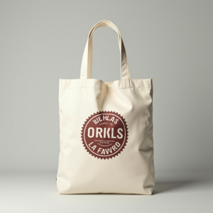 Packaging — Retro Badge-style Logo Centered On A Commercial Design #0240 (Stable Diffusion)