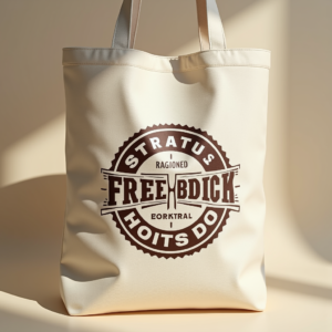 Packaging — Retro Badge-style Logo Centered On A Commercial Design #0252 (Stable Diffusion)
