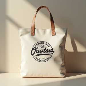Packaging — Retro Badge-style Logo Centered On A Commercial Design #0324 (Stable Diffusion)