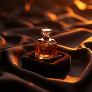 Perfume — Faceted Gemstone Ring Nestled In Dark Product Ads #0065 (Recraft)