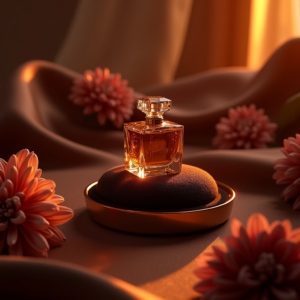 Perfume — Faceted Gemstone Ring Nestled In Dark Product Ads #0143 (Stable Diffusion)