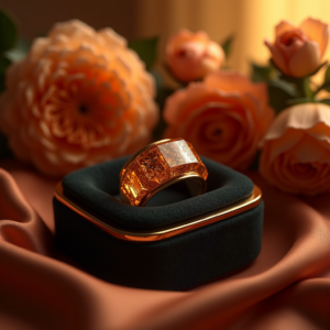 Perfume — Faceted Gemstone Ring Nestled In Dark Product Ads #0340 (Firefly)