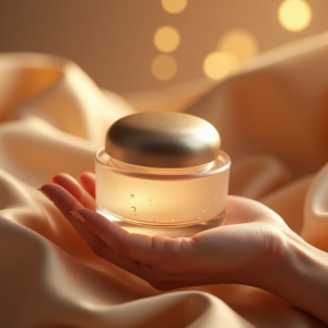 Perfume — Frosted-glass Cosmetics Jar With A Brushed-silver Product Ads #0026 (Gemini)