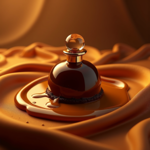 Perfume — Rich Dark-chocolate Dessert With A Glossy Product Ads #0278 (Gemini)