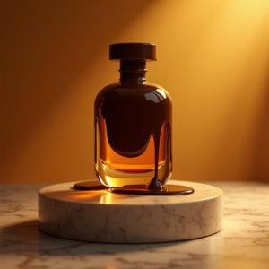 Perfume — Rich Dark-chocolate Dessert With A Glossy Product Ads #0290 (Gemini)