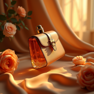 Perfume — Tailored Leather Handbag With Polished Gold Product Ads #0112 (Firefly)