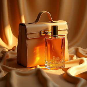 Perfume — Tailored Leather Handbag With Polished Gold Product Ads #0208 (Firefly)