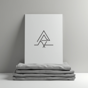 Poster — Bold Minimalist Logo Mark Centered On Commercial Design #0097 (Midjourney)