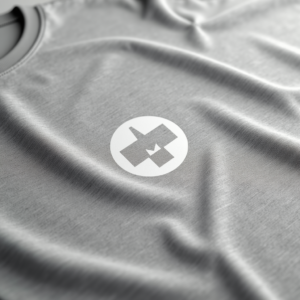 Poster — Bold Minimalist Logo Mark Centered On Commercial Design #0127 (Firefly)