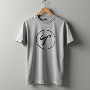 Poster — Bold Minimalist Logo Mark Centered On Commercial Design #0151 (Firefly)
