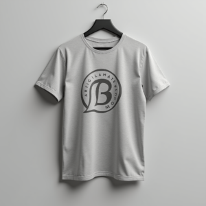 Poster — Bold Minimalist Logo Mark Centered On Commercial Design #0187 (Firefly)