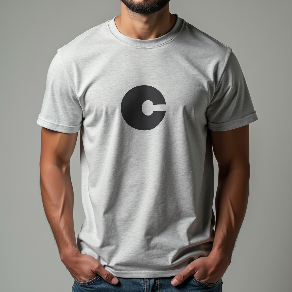 Poster — Bold Minimalist Logo Mark Centered On Commercial Design #0223 (Firefly)