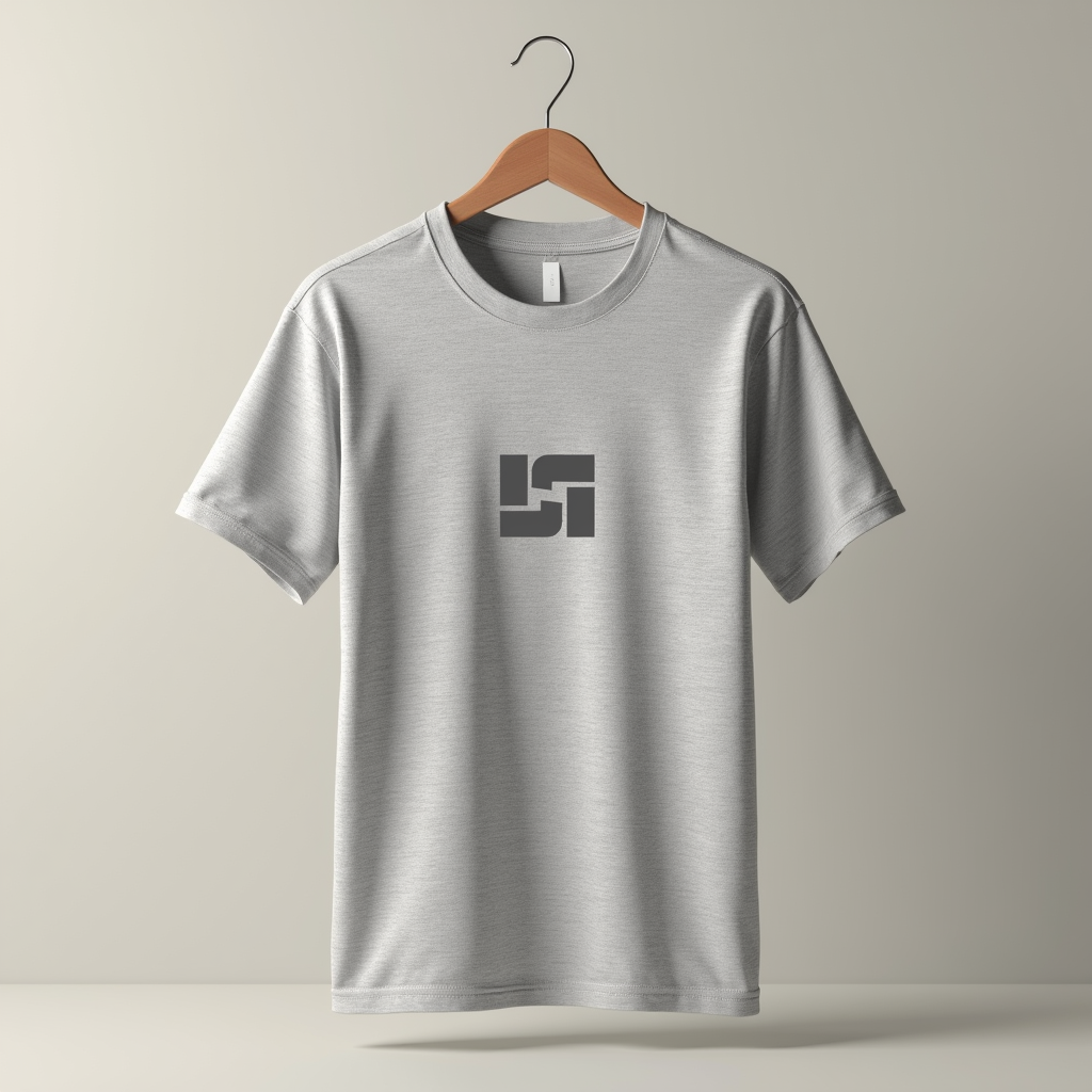 Poster — Bold Minimalist Logo Mark Centered On Commercial Design #0279 (FLUX)