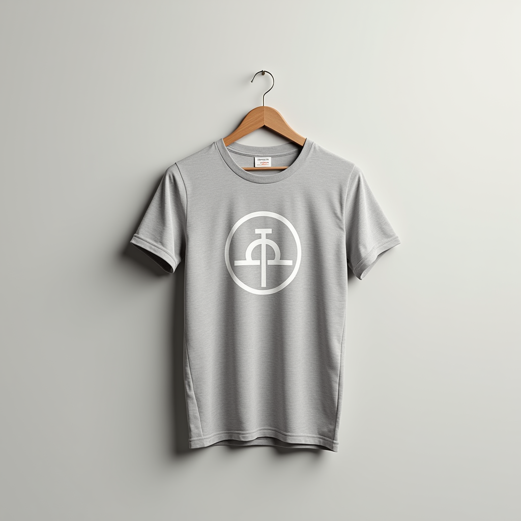 Poster — Bold Minimalist Logo Mark Centered On Commercial Design #0315 (FLUX)