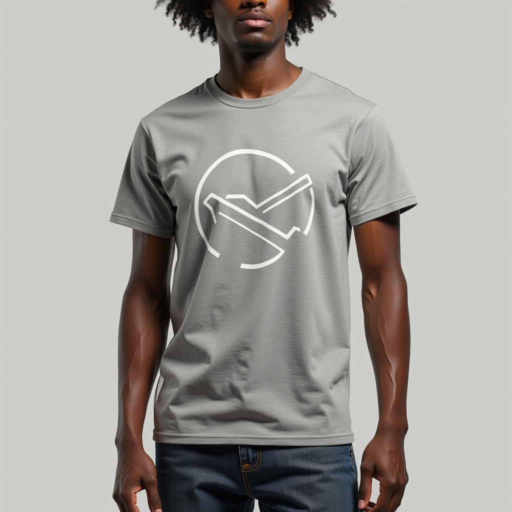 Poster — Bold Minimalist Logo Mark Centered On Commercial Design #0333 (Ideogram)