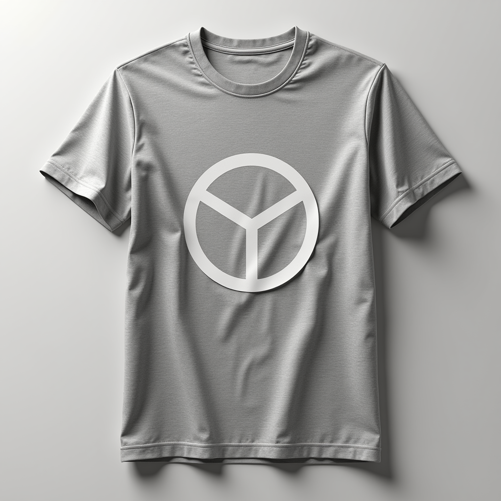 Poster — Bold Minimalist Logo Mark Centered On Commercial Design #0339 (FLUX)