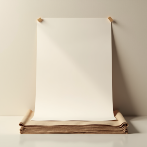 Poster — Clean Line-art Icon Printed On A Commercial Design #0063 (FLUX)