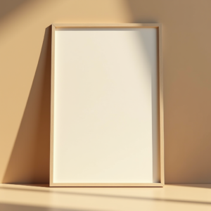 Poster — Clean Line-art Icon Printed On A Commercial Design #0069 (Ideogram)