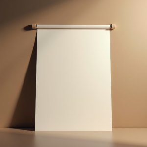 Poster — Clean Line-art Icon Printed On A Commercial Design #0105 (Ideogram)