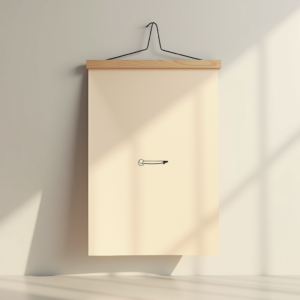 Poster — Clean Line-art Icon Printed On A Commercial Design #0159 (FLUX)