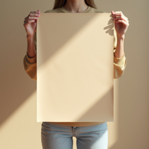 Poster — Clean Line-art Icon Printed On A Commercial Design #0177 (Ideogram)