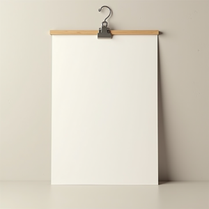 Poster — Clean Line-art Icon Printed On A Commercial Design #0195 (FLUX)