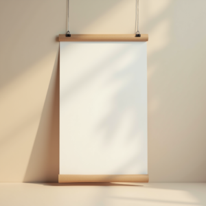 Poster — Clean Line-art Icon Printed On A Commercial Design #0281 (Gemini)