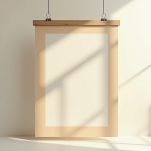 Poster — Clean Line-art Icon Printed On A Commercial Design #0317 (Gemini)
