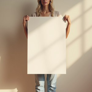 Poster — Clean Line-art Icon Printed On A Commercial Design #0335 (Seedream)
