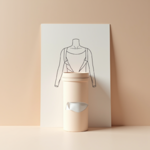 Poster — Duotone Illustrated Design Wrapped Around A Commercial Design #0119 (Seedream)