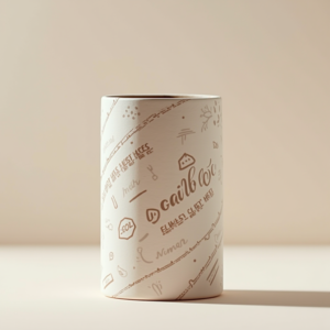 Poster — Duotone Illustrated Design Wrapped Around A Commercial Design #0131 (Seedream)