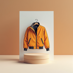 Poster — Duotone Illustrated Design Wrapped Around A Commercial Design #0155 (Seedream)