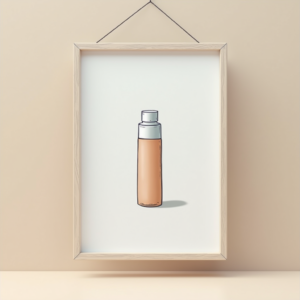 Poster — Duotone Illustrated Design Wrapped Around A Commercial Design #0319 (Firefly)
