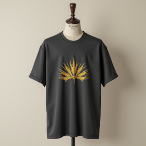 Poster — Embroidered-style Emblem Mockup On A Structured Commercial Design #0016 (Krea)
