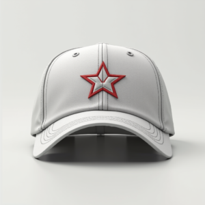 Poster — Embroidered-style Emblem Mockup On A Structured Commercial Design #0112 (Krea)