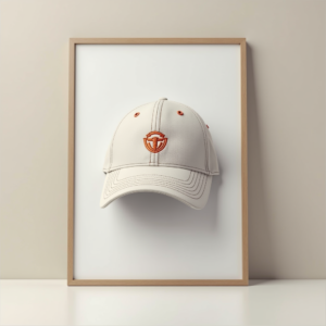Poster — Embroidered-style Emblem Mockup On A Structured Commercial Design #0160 (Krea)