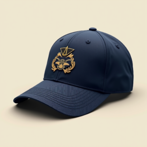 Poster — Embroidered-style Emblem Mockup On A Structured Commercial Design #0264 (Dreamina)