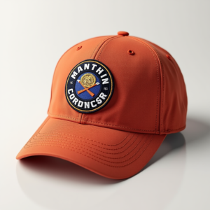 Poster — Embroidered-style Emblem Mockup On A Structured Commercial Design #0270 (ChatGPT)