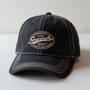 Poster — Embroidered-style Emblem Mockup On A Structured Commercial Design #0324 (Dreamina)